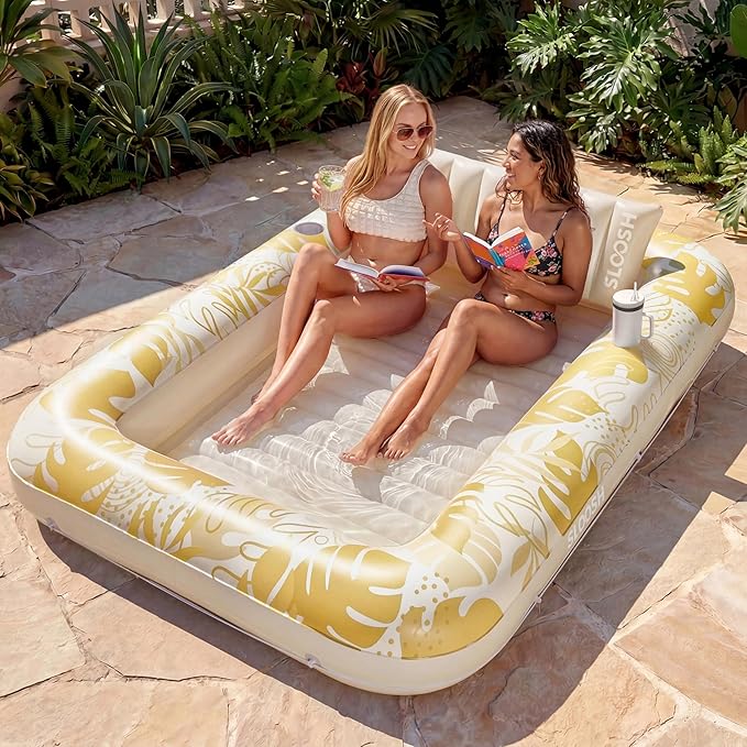 Sloosh XXL Tanning Pool – Entspannt sonnenbaden & schneller bräunen