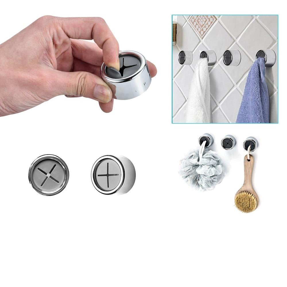 GripTowel – Set mit 3 selbstklebenden Handtuchhaltern