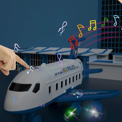 SkyBuilder™ | Flugzeugset mit Mini-Baufahrzeugen für kreative Entdecker