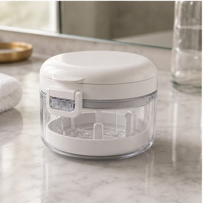 Pearlwave – Sonic Cleaning Case with Magnetic Seal for Aligners & Retainers + 50% OFF