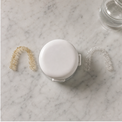 Pearlwave – Sonic Cleaning Case with Magnetic Seal for Aligners & Retainers + 50% OFF
