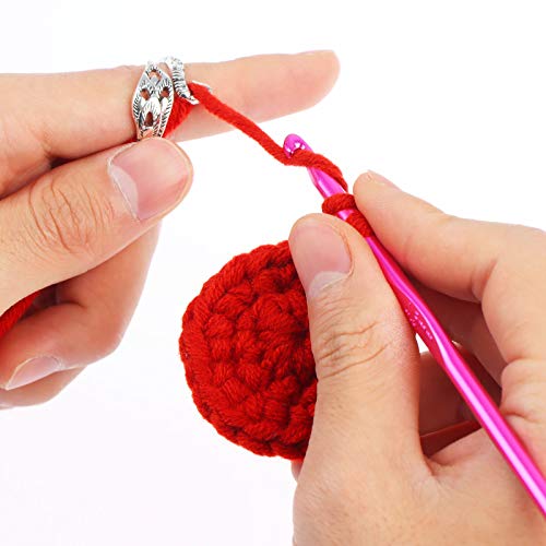 1+1 Gratis | StrickRing | Verstellbare Ringe zum Häkeln/Stricken [Letzter Tag Rabatt]