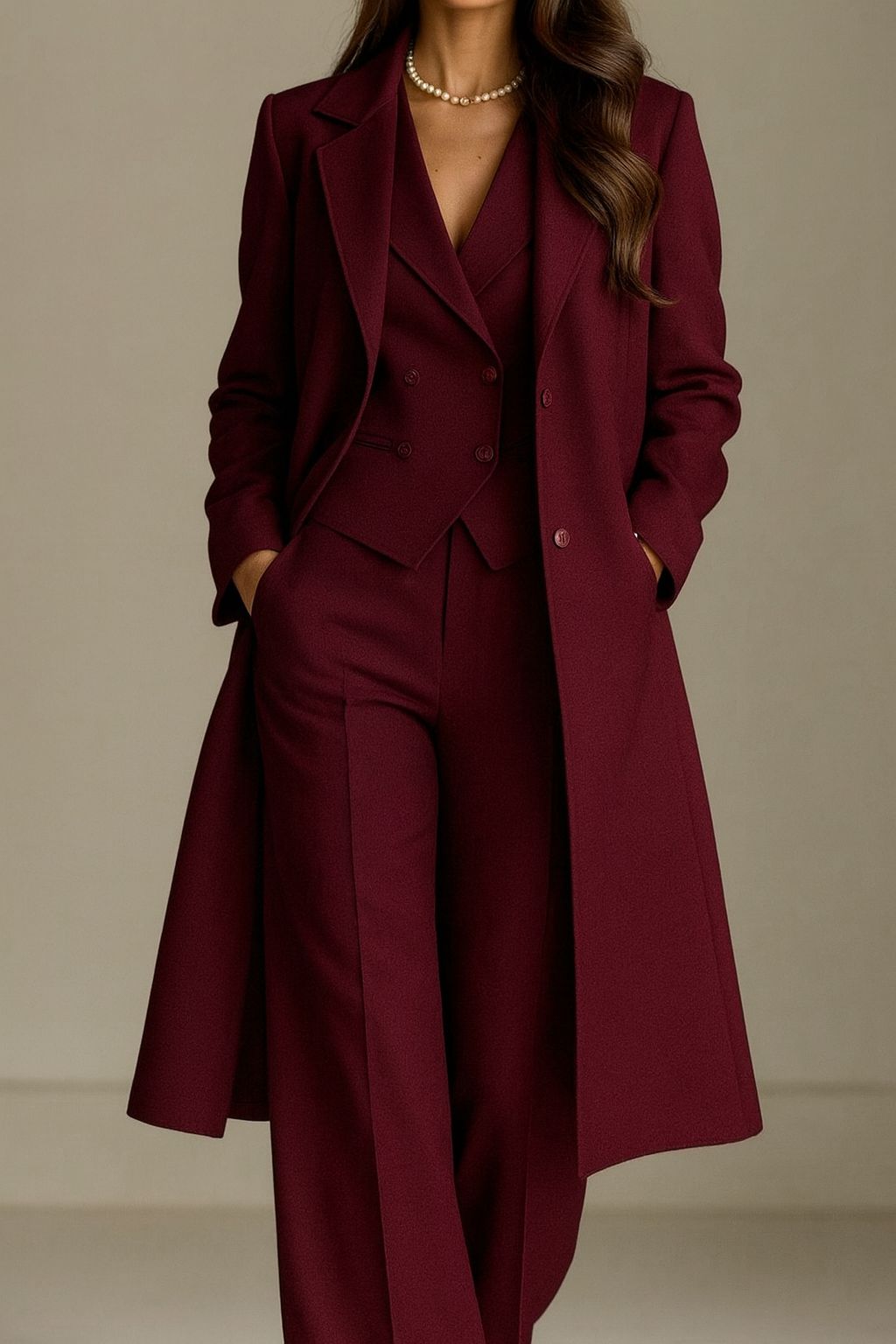 Nidia - Elegantes Dreiteiliges Set  [Letzter Tag Rabatt]