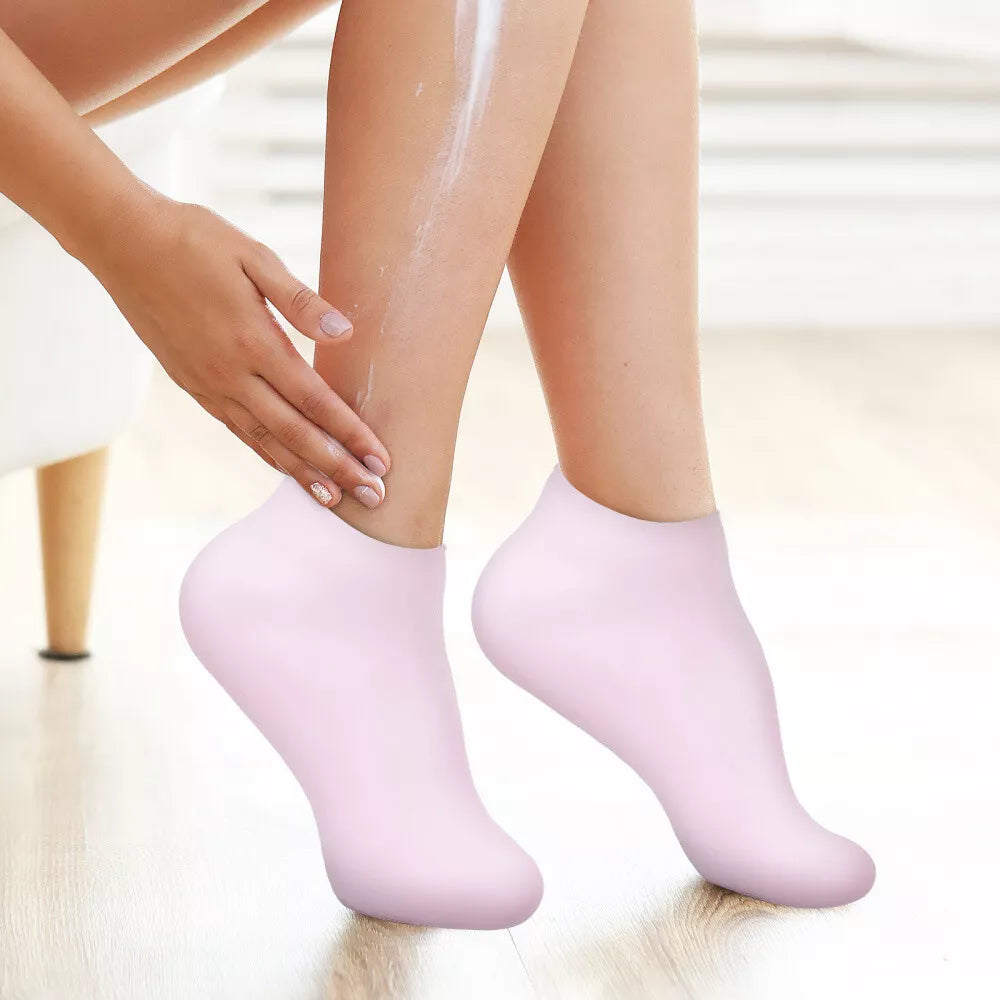 Feuchtigkeitsspendende Pediküre-Socken für die Fußpflege zu Hause