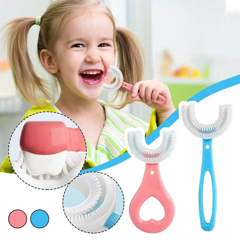 BrightSmile Buddy – U-förmige Kinderzahnbürste