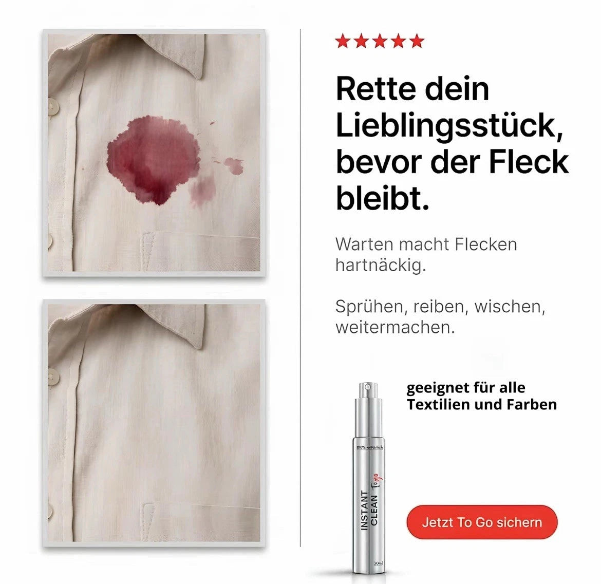 1+1 Gratis | To Go - Power Spray