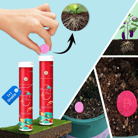 GrowBoost – Pflanzennährstofftabletten für Zimmer- und Gartenpflanzen