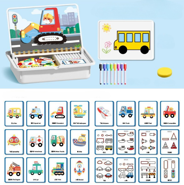 EduMag – Magnetisches Lern Gesichter-Puzzle | 50% RABATT