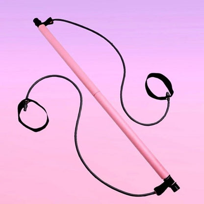PowerSculpt Pro — Tragbares Pilates-Bar-Set mit Widerstandsbändern