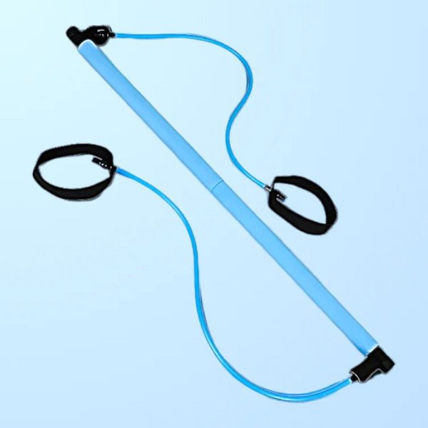 PowerSculpt Pro — Tragbares Pilates-Bar-Set mit Widerstandsbändern