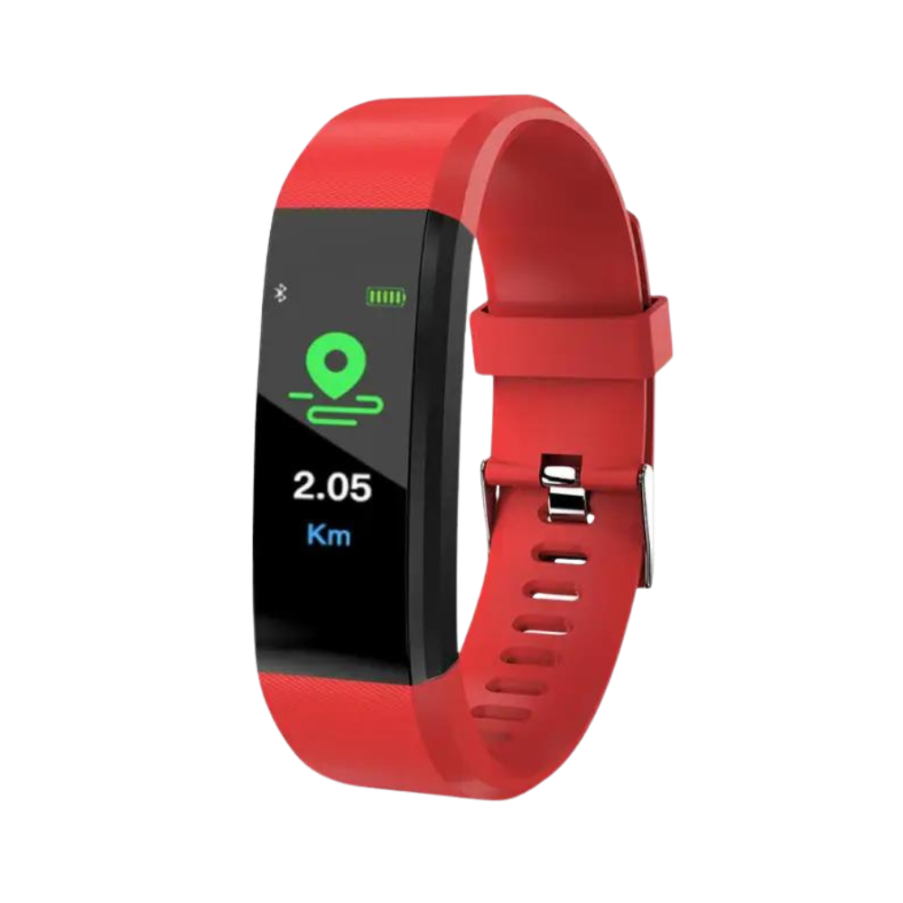 Senioren-Smartwatch mit Herzfrequenz- und Blutdruckmessung
