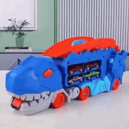 DinoMorph – 4-in-1 Transformer Riesen-Truck & Dino-Spielset | 50% RABATT
