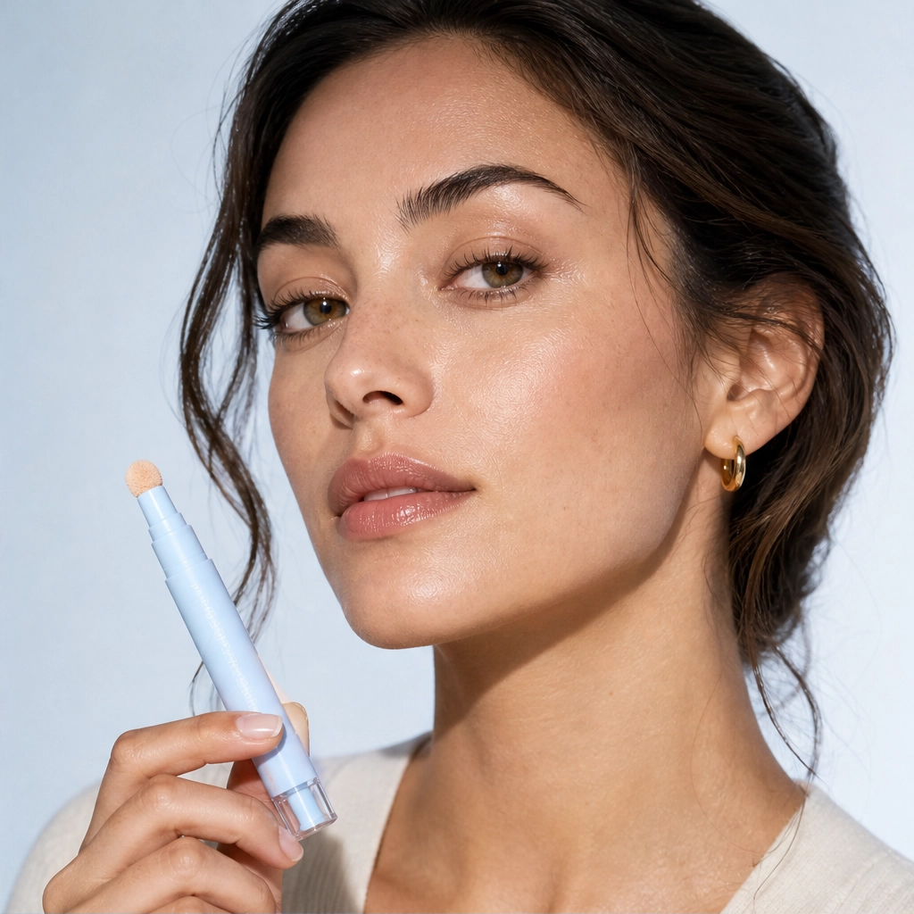 Luméa – Feuchtigkeitsspendender, faltenfreier Concealer- & Puder-Stift + 1+1 GRATIS