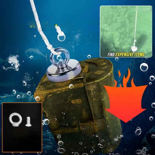TiefMagnet™ Mühelose Bergung unter Wasser
