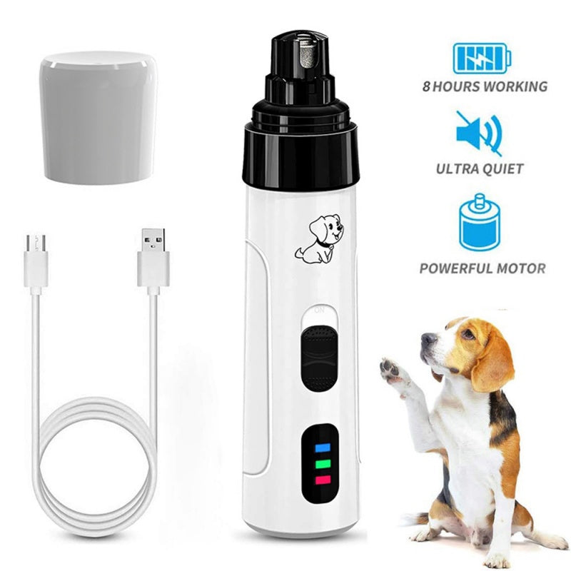 PawGlow – Elektrisches Haustier-Nagelpoliergerät