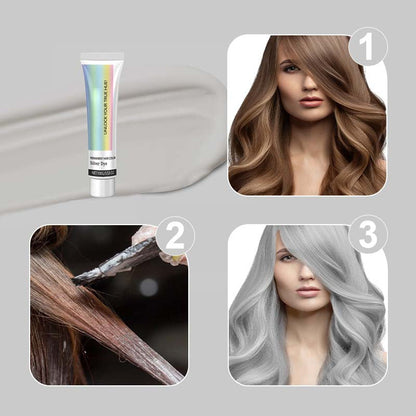 SilverLuxe – Silberfarbene, dauerhafte Haarfärbecreme