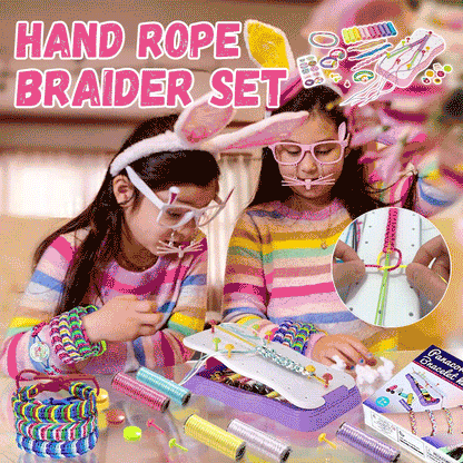 KreatiKnit – DIY Handseil Flechtset