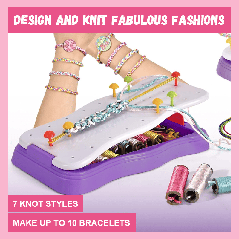 KreatiKnit – DIY Handseil Flechtset