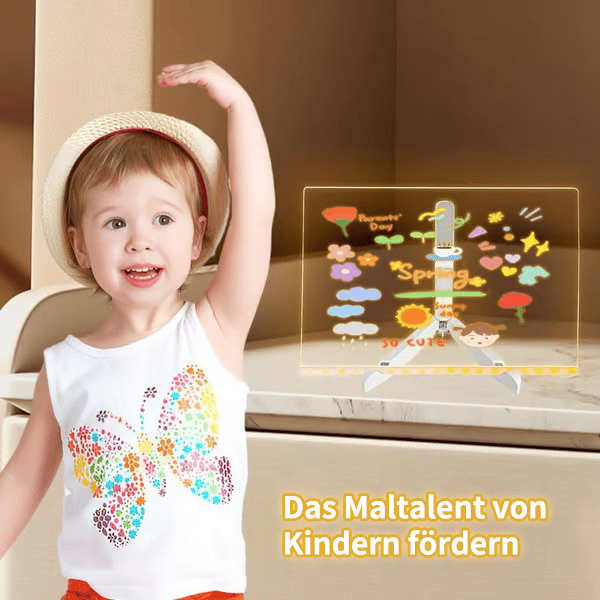 LumiNote – Wiederbeschreibbare LED-Tafel