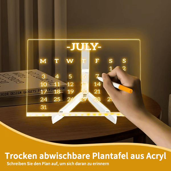 LumiNote – Wiederbeschreibbare LED-Tafel