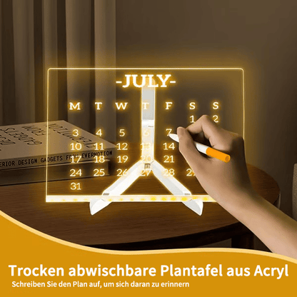 LumiNote – Wiederbeschreibbare LED-Tafel
