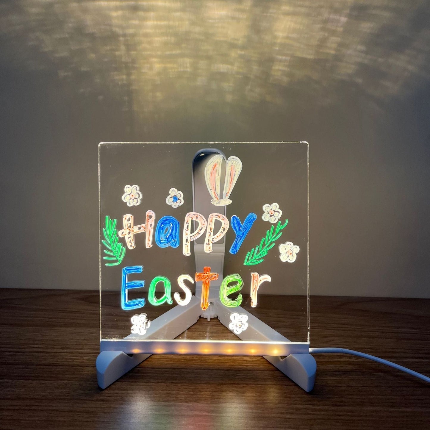 LumiNote – Wiederbeschreibbare LED-Tafel