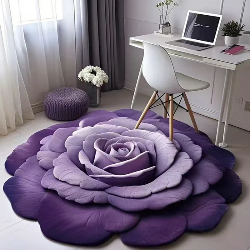BloomMat | Elegante Blumenbodenmatte – Wählen Sie zwischen weichem Plüsch oder schnell trocknender Diatomit-Oberfläche