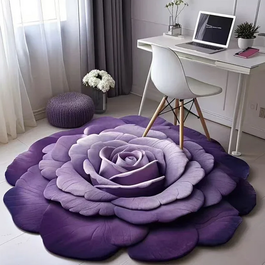 BloomMat | Elegante Blumenbodenmatte – Wählen Sie zwischen weichem Plüsch oder schnell trocknender Diatomit-Oberfläche