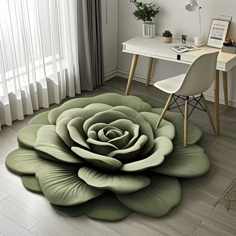 BloomMat | Elegante Blumenbodenmatte – Wählen Sie zwischen weichem Plüsch oder schnell trocknender Diatomit-Oberfläche