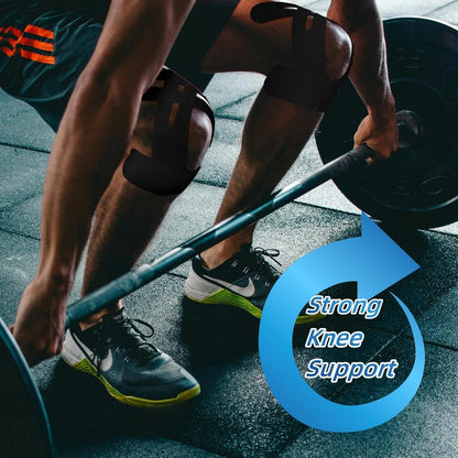 FlexiKnee – Kinesiologie-Tape für Stabilität (6 Stück) | 50% RABATT