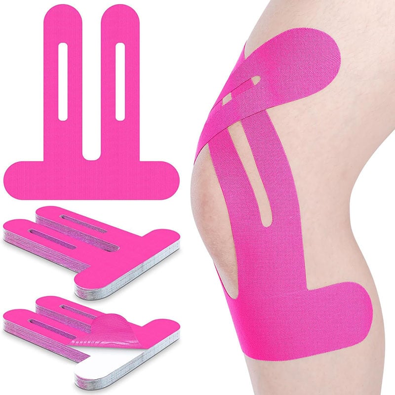 FlexiKnee – Kinesiologie-Tape für Stabilität (6 Stück) | 50% RABATT