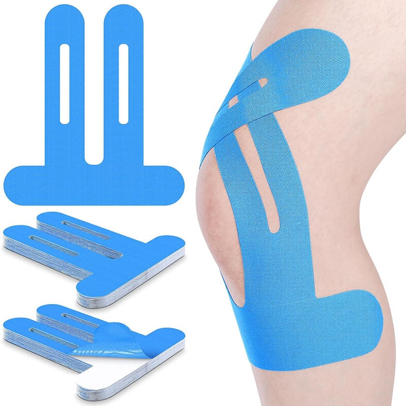 FlexiKnee – Kinesiologie-Tape für Stabilität (6 Stück) | 50% RABATT
