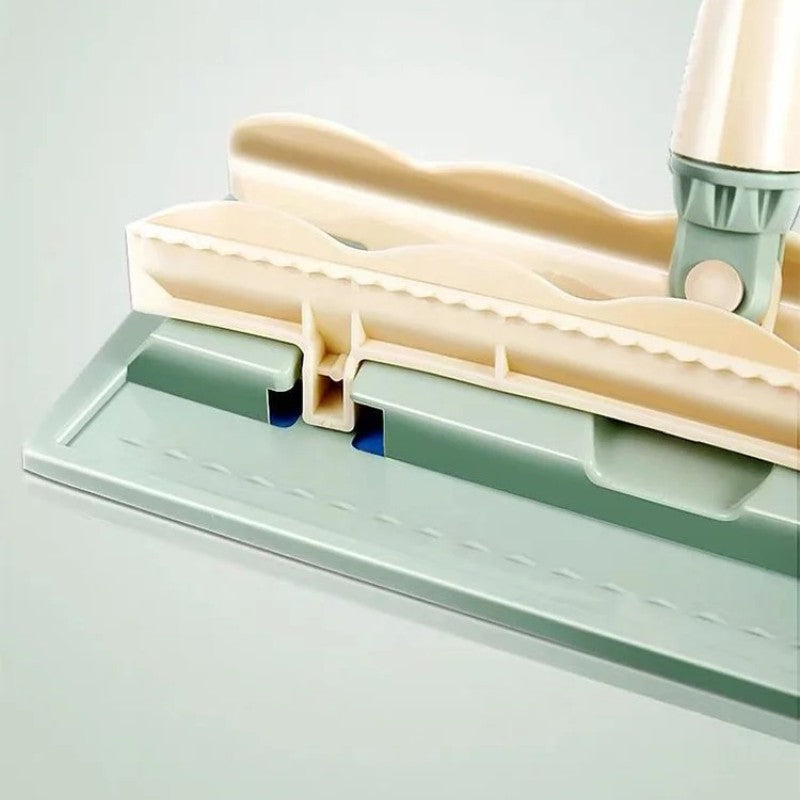 FlexiClean™ | Bodenwischer – Teleskopstiel, Mikrofaser & 360° Reinigung