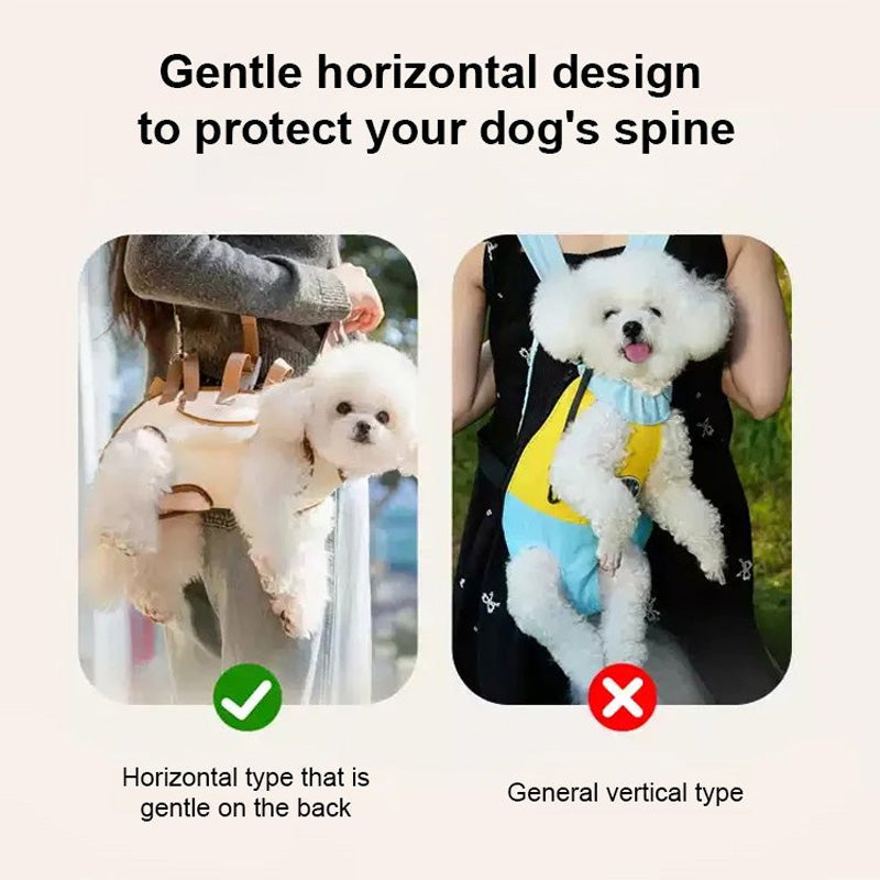 PawPal™ | Tragbarer & atmungsaktiver Haustier-Rucksack für stressfreies Reisen