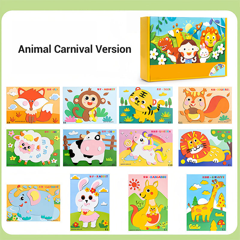 CraftyKids – DIY 3D EVA Bastelsticker