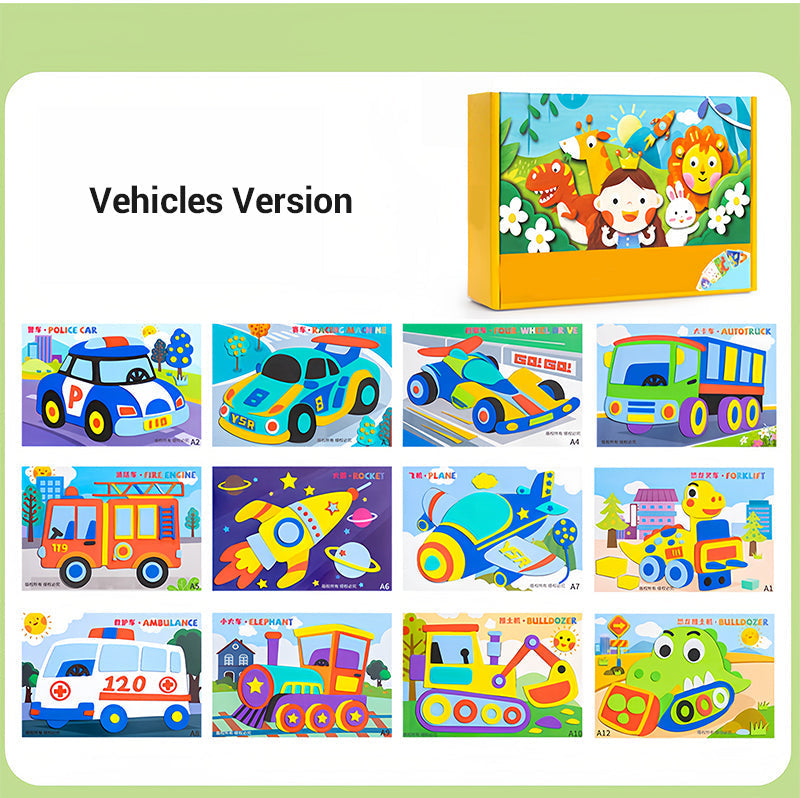 CraftyKids – DIY 3D EVA Bastelsticker