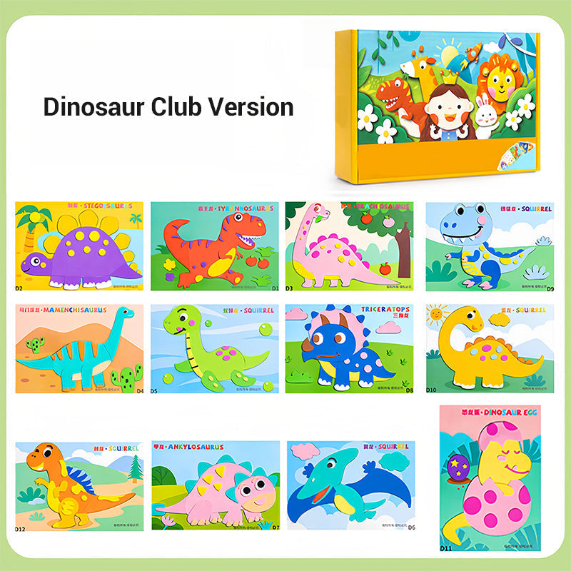 CraftyKids – DIY 3D EVA Bastelsticker