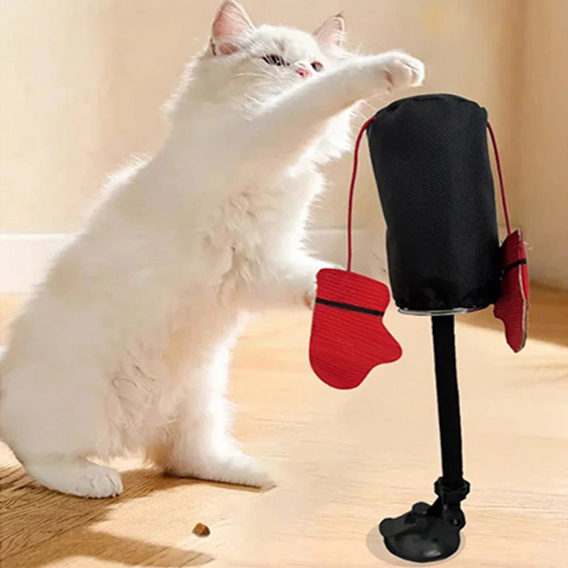 PawPlay – Interaktiver Boxsack für Katzen