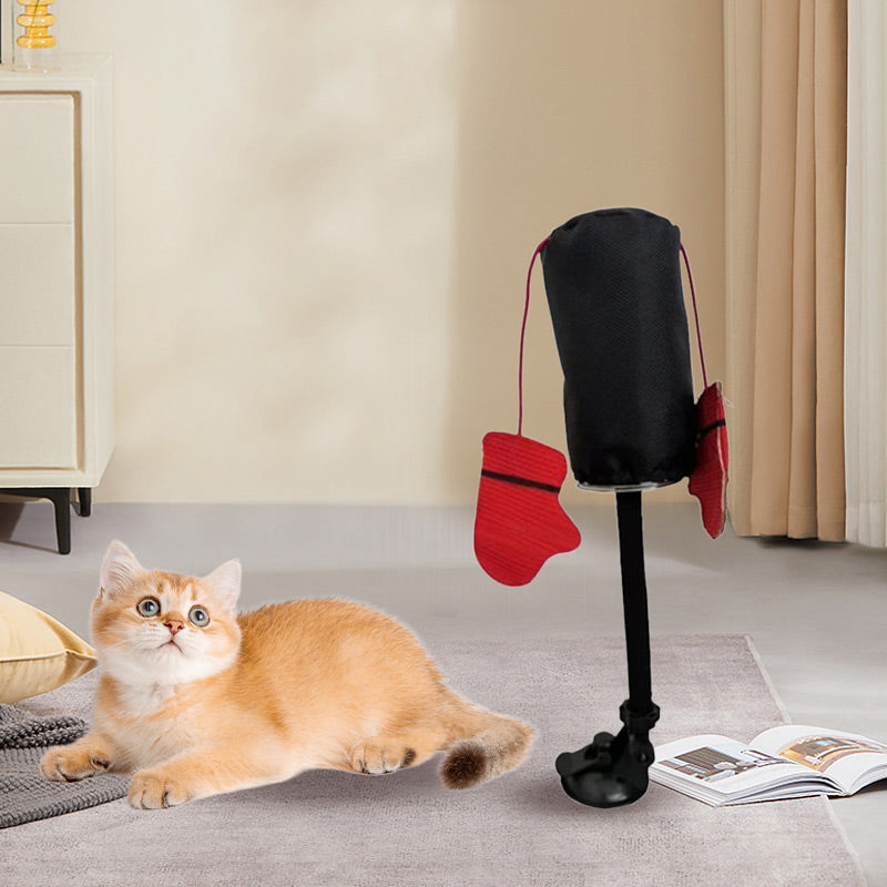 PawPlay – Interaktiver Boxsack für Katzen