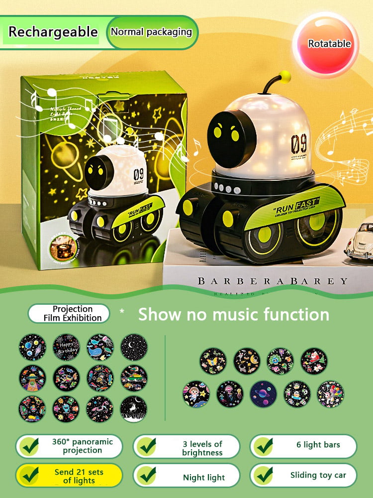 StarBot – Roboter-Sternprojektionslampe