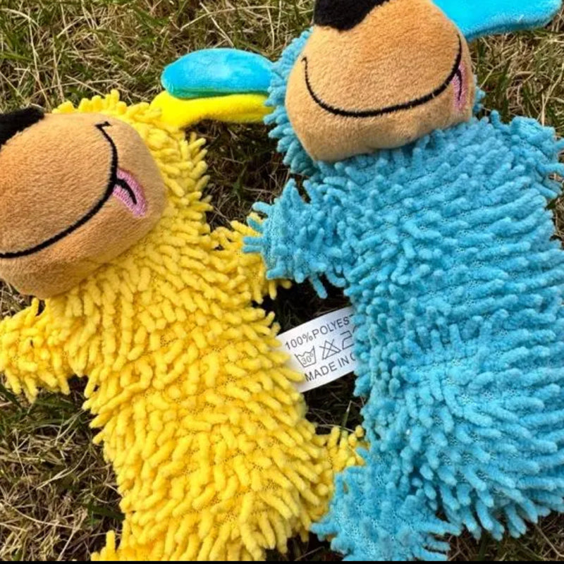 PawBuddy – Interaktives Plüsch-Rasselspielzeug | 1+2 GRATIS
