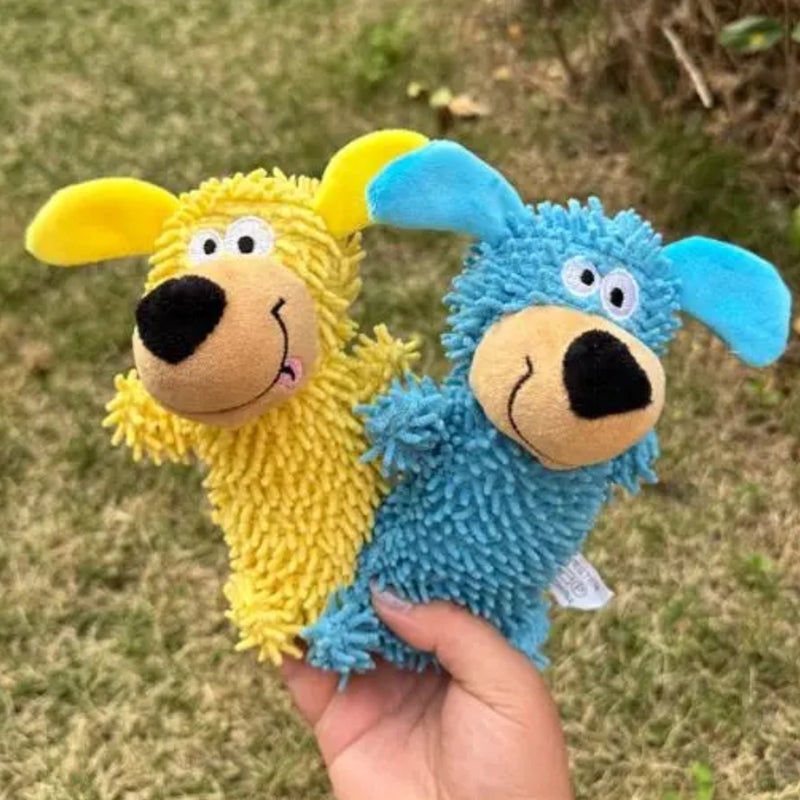 PawBuddy – Interaktives Plüsch-Rasselspielzeug | 1+2 GRATIS