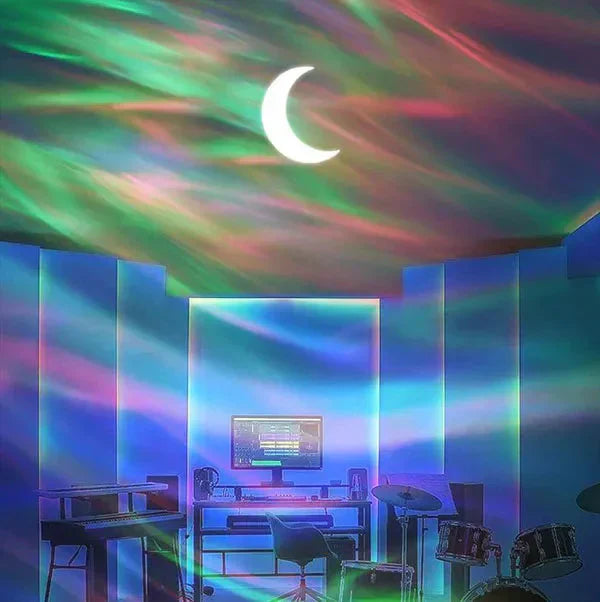 AuroraBeam – Magischer Nordlicht-Projektor | 50% RABATT