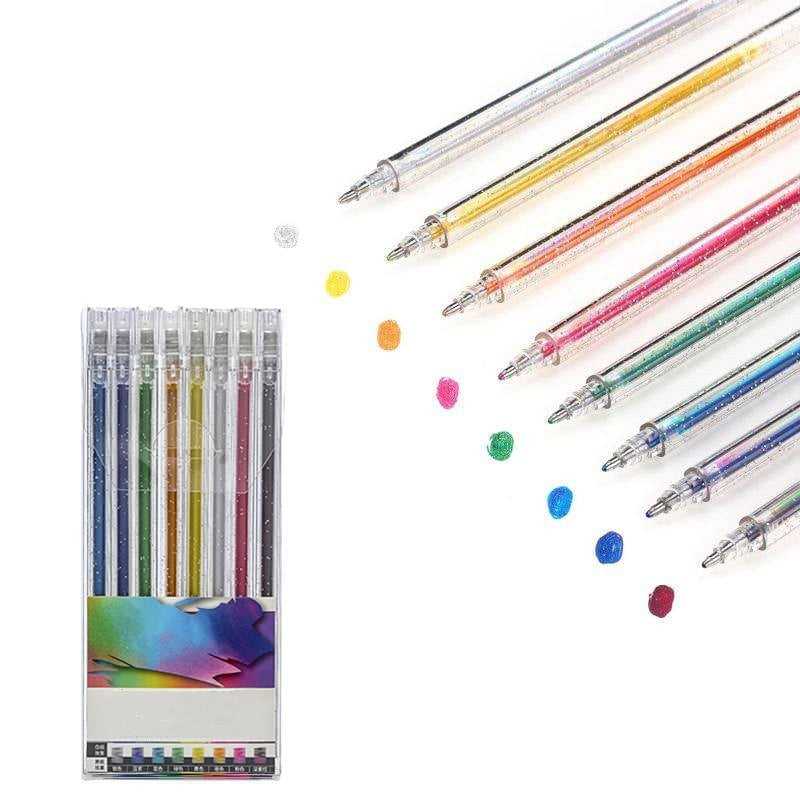 GleamArt – Nachhaltige Glitzer-Gelstifte 18 Stück | 50% RABATT