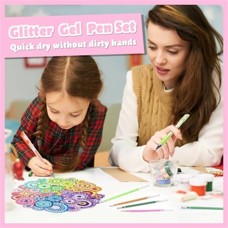 GleamArt – Nachhaltige Glitzer-Gelstifte 18 Stück | 50% RABATT