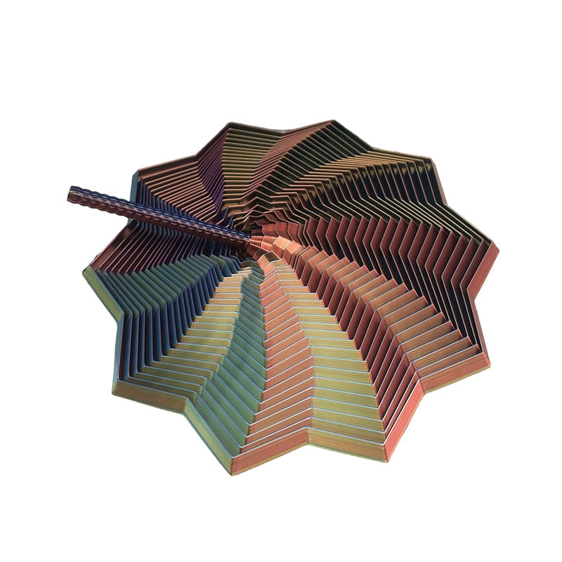 LumiSpire - Geometrischer Helix-Turm | 1+1 GRATIS