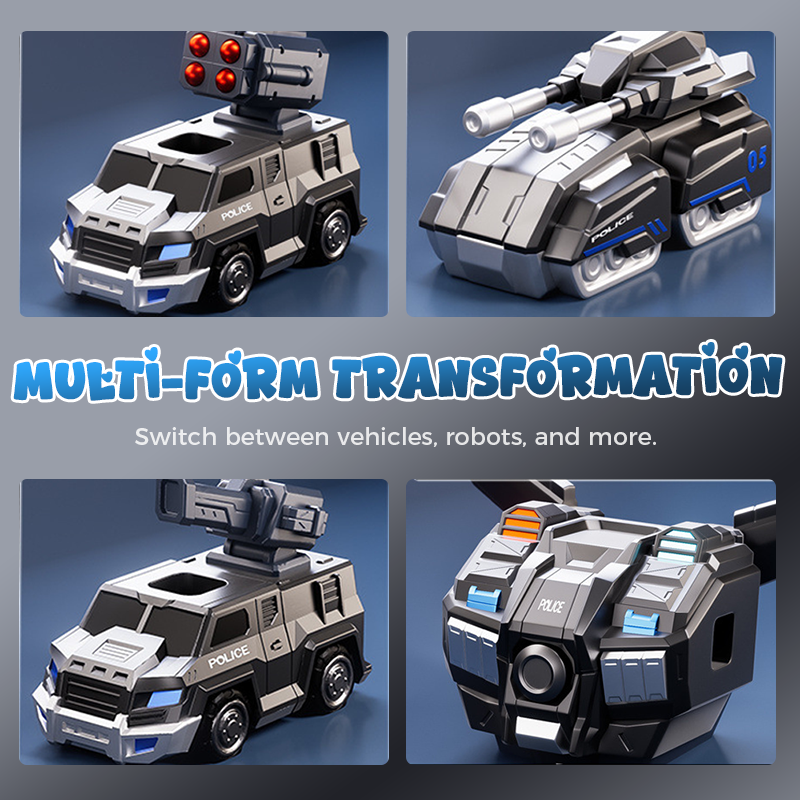 MagnaBot – 9-in-1 Auto- und Roboter-Spielset