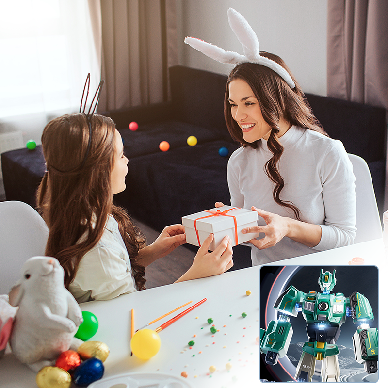 MagnaBot – 9-in-1 Auto- und Roboter-Spielset
