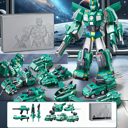 MagnaBot – 9-in-1 Auto- und Roboter-Spielset