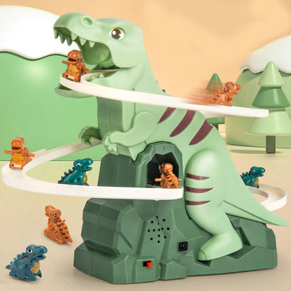 DinoRacer – Dinosaurier-Rennbahn-Set | 50% RABATT